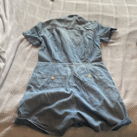 Jcrew Denim Romper size 6 - Picture 5 of 5